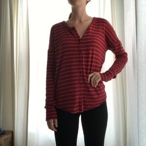 Lucky brand soft striped shirt